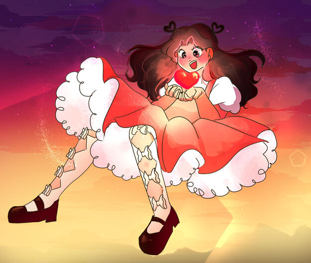 Illustration - Magical Girl!